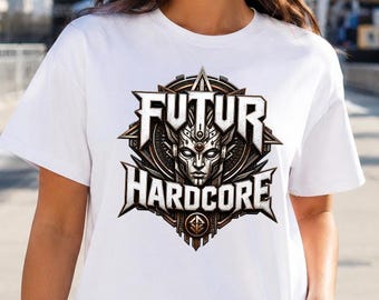 Hardcore Shirt, Futur Hardcore Cyber Rave Tee, Hardcore Music Festival Shirt, Hard Techno Gift
