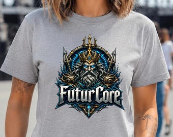 Rave Festival Shirt, FuturCore Mythic Techno Tee, Hardcore Music Acid Rave Shirt, Electronic Gift