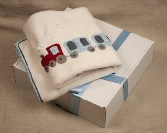 Little Engine Baby Blanket