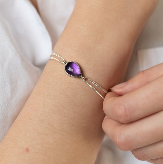 February birthstone deals bracelet