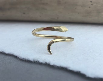 Snake Ring - Gold Snake Ring - Silver Snake Ring - Ouroboros - Serpent Ring