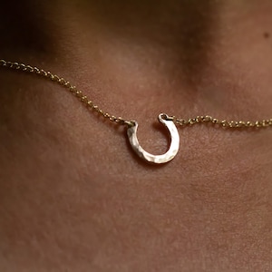 Horseshoe Necklace - Good Luck Gift, Good Luck Jewellery, Equestrian Jewellery, Horse Gift, Friendship Necklace, Lucky Charm