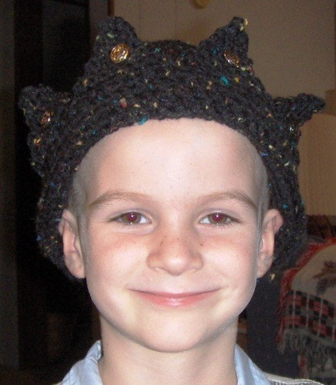 Jughead Beanie Hat Crochet Pattern Crown Hat Teen Adult Size Etsy