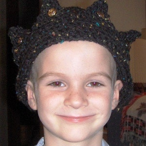 Jughead Beanie Hat Crochet Pattern Crown hat Teen Adult Size digital download