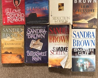 Sandra brown novels various titles