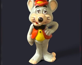 Vintage Chuck E Cheese PVC Figure 1985 CEC Pizza Time Theatre