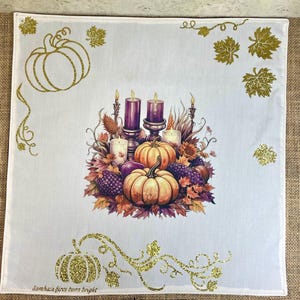Samhain Altar Cloth, Sacred Space, Autumn Decor