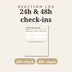 Patch Test Consent Form, Patch Test Waiver, Skin Test Form, Lash Brow Tint Peel Reaction Log, Esthetician Aesthetician Fillable PDF zdjęcie 4