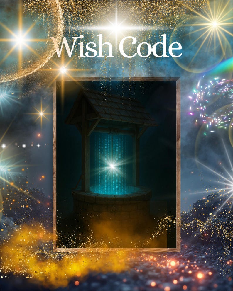 Customised Wish Code – Personal Light Code for Intentions, Desires & Manifesting| Digital Download image 1