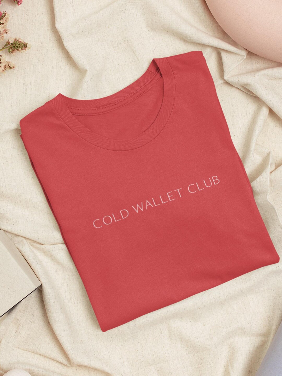 ビットコイン「コールドウォレットクラブ」｜メンズ・レディース・ユニセックスTシャツ｜100%オーガニックコットン - Etsy 日本