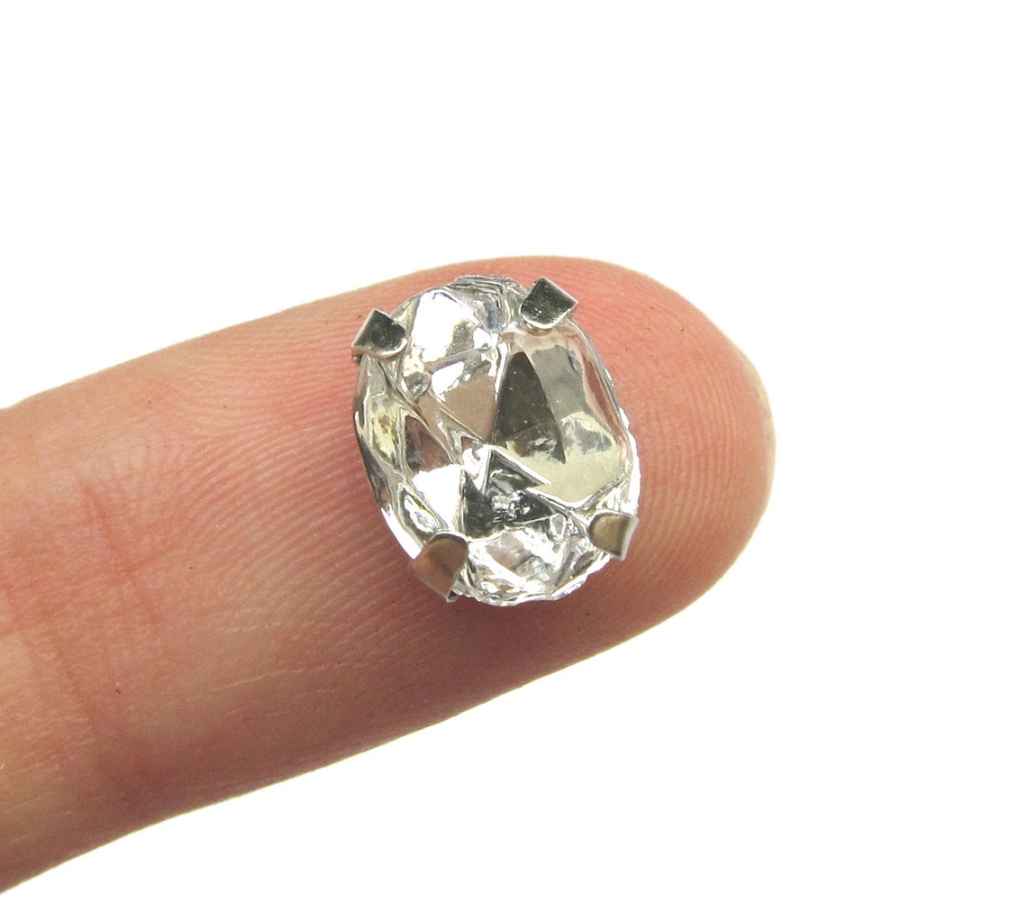 40 Rose Montees Oval 10mm X 8mm Rhinestone Beads for Wedding Etsy