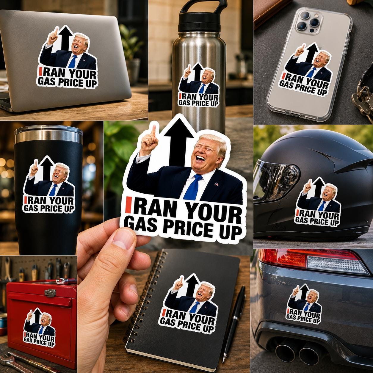 100 Pcs Funny I Did That Trump Sticker Pack, Funny Meme Political Humor ...