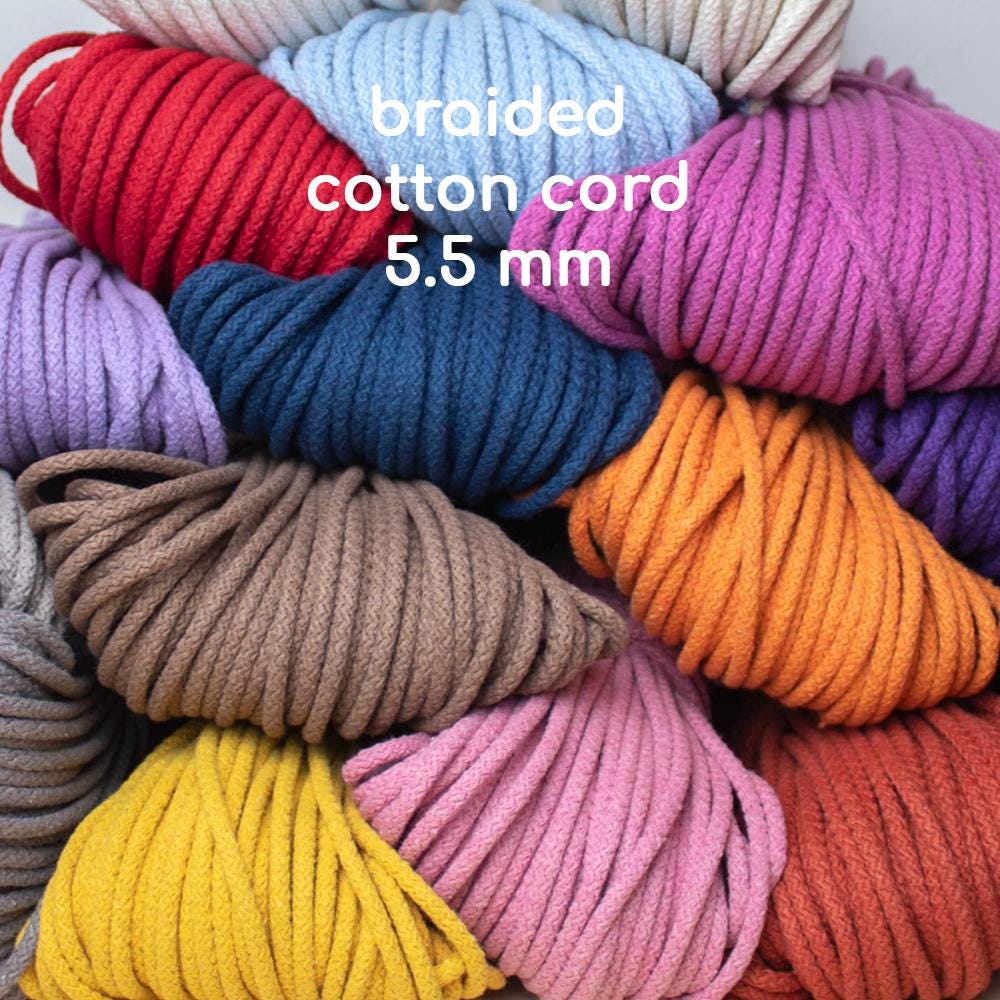 Rope for baskets. 5.5mm Cotton Cord: Zigzag Sewing Rope for Baskets &…