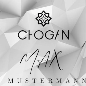 Chogan Visitenkarte