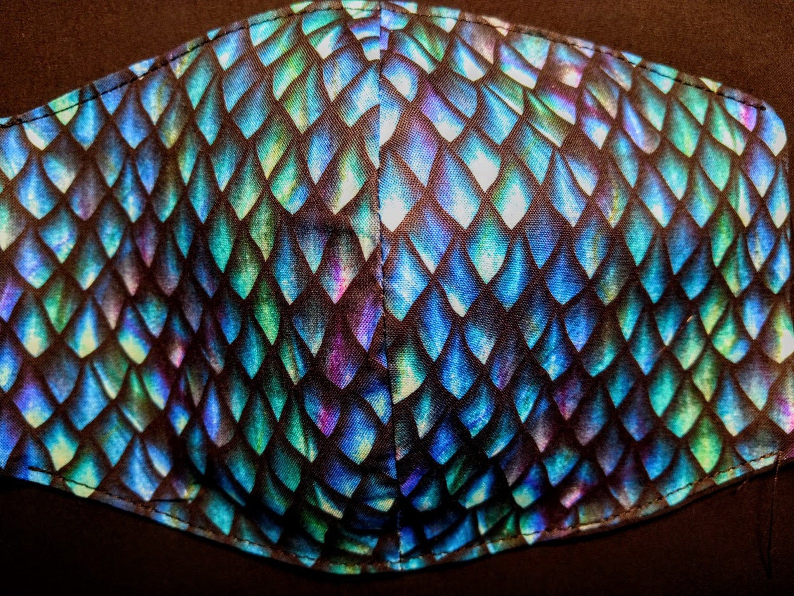 DRAGON SCALES Face Masksblue or Red Optional Filter Etsy