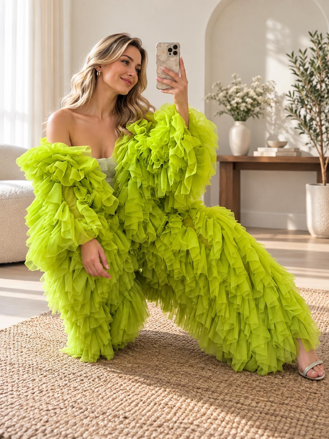 Tulle Dress Neon - Etsy