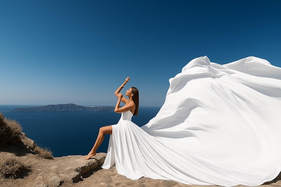 chinese dress ladies Mille Liliana Dress in Santorini Embroidery M