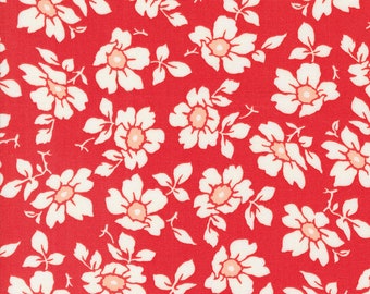 Jelly and Jam Fabric by Fig Tree Quilts for Moda - Red Floral Fabric
