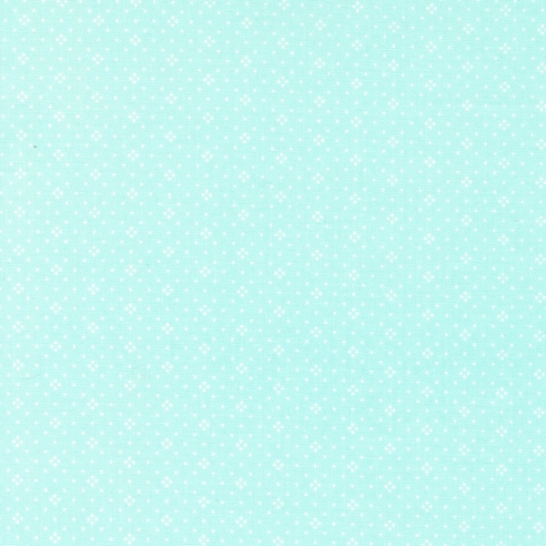 Eyelet Fabric by Fig Tree Quilts for Moda - Aqua Eyelet Dot Fabric by the 1/2 Yard or Fat Quarter