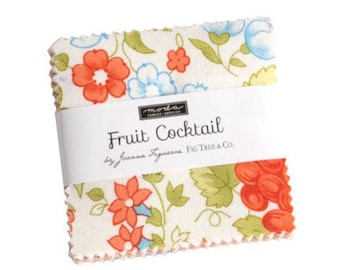 Moda Fig Tree Fruit Cocktail Mini Charm Pack - 42 2.5" Precut Squares