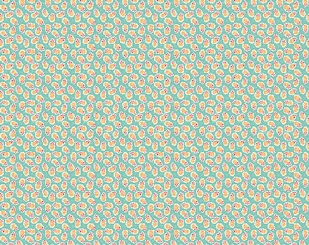 Mercantile Fabric by Lori Holt for Riley Blake - Green Small Floral Fabric by the 1/2 Yard or Fat Quarter