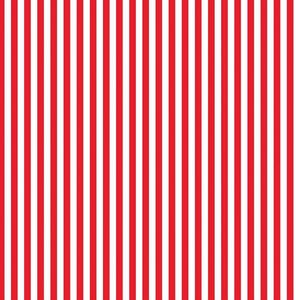 1/4&quot; Red Stripe Fabric - Riley Blake Stripes - Red and White Striped Fabric By The 1/2 Yard