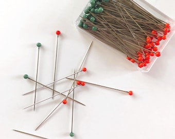 Clover Glaskopf Stecknadeln #2508