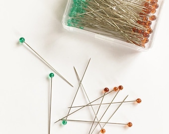 Clover Quiltnadeln - Glaskopf - Nähnadeln - Lang, dünn & scharf für Quilt-Nähnadeln - 100 pro Packung