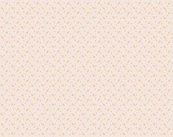 Mercantile Fabric by Lori Holt for Riley Blake - Beige and Yellow Small Floral Fabric by the 1/2 Yard or Fat Quarter