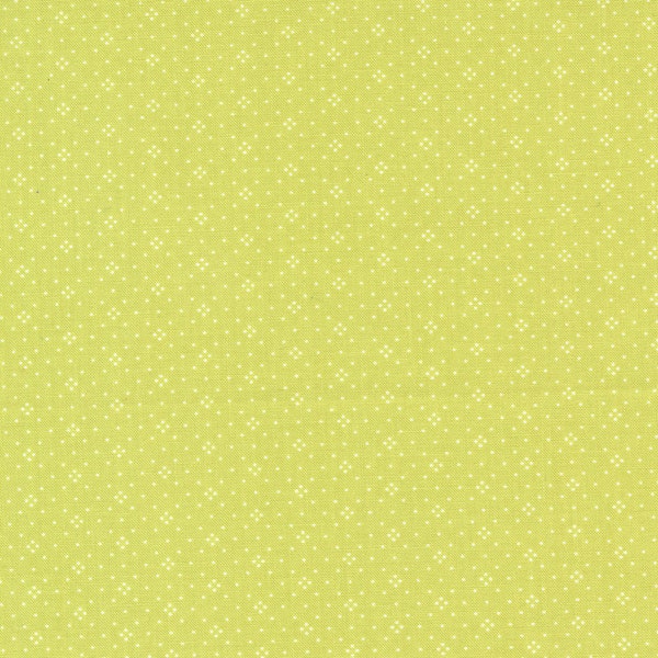 Eyelet Fabric by Fig Tree Quilts for Moda - Grass Green Eyelet Dot Fabric by the 1/2 Yard or Fat Quarter