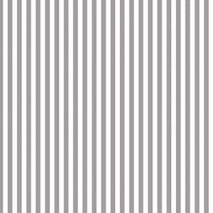 Tessuto a righe grigie - Riley Blake Stripes - Tessuto a righe grigie e bianche da 1/4" al metro quadrato