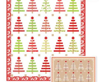 Yuletide Spruce Quilt Pattern by Fig Tree Quilts