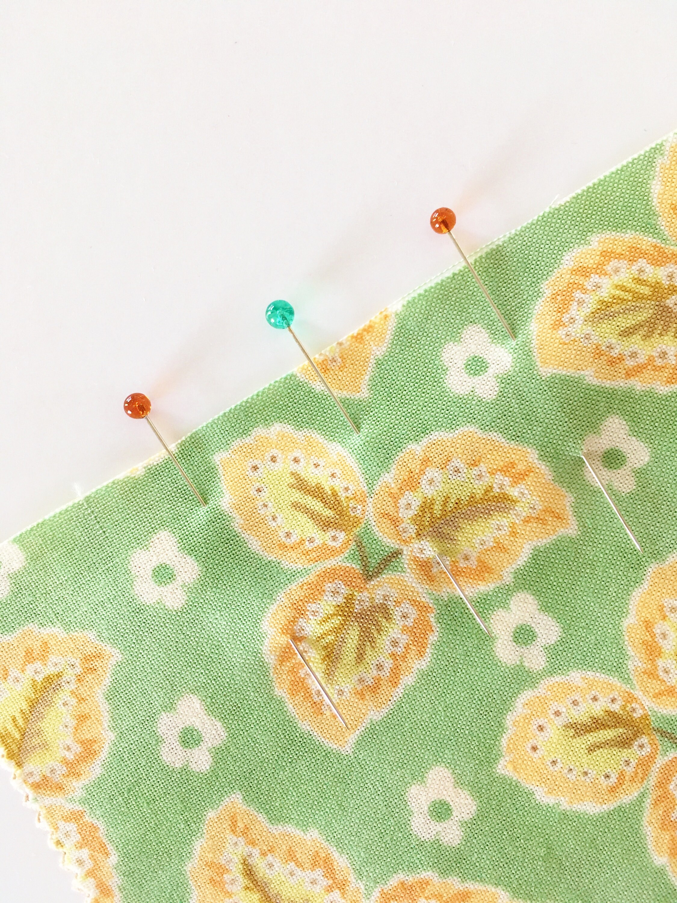 Clover Quilting Pins Glass Head Sewing Pins Long Thin & Etsy