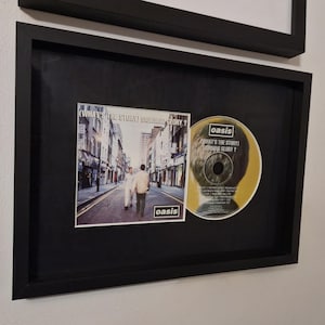 Oasis What's The Story Morning Glory CD Frame