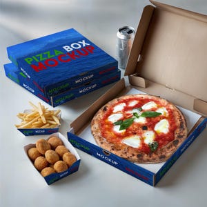 Pizza Box Mockups