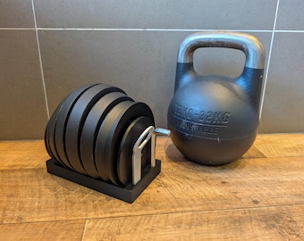 Bells of Steel Adjustable Kettlebell 12–33.5 kg Expansion Plate Holder | Fits 4 kg 3 kg 2 kg 1 kg 0.5 kg