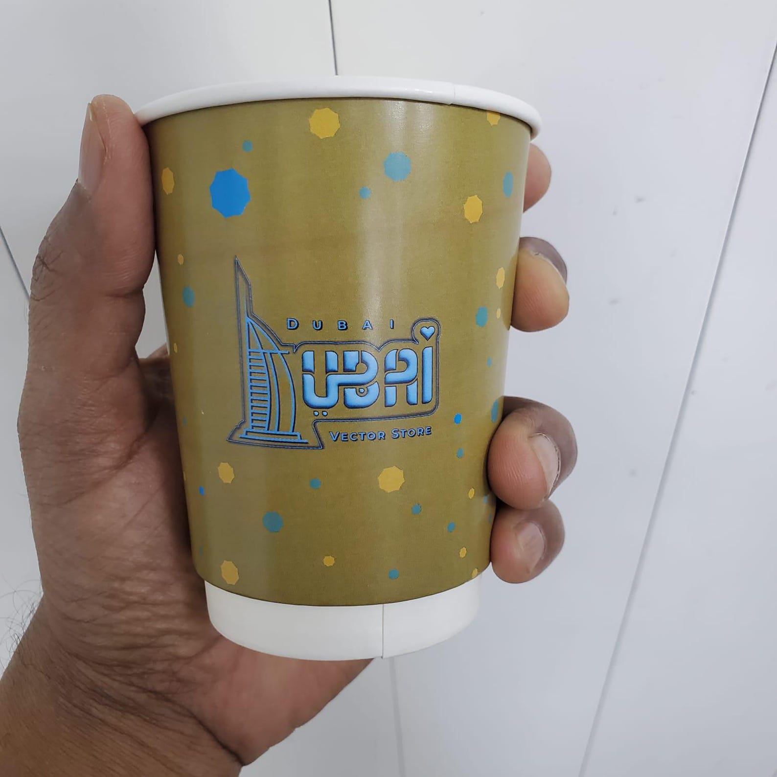 5 Sizes Paper Cup Wrapper Template, Bundle Cup Wrapper Template, Paper ...