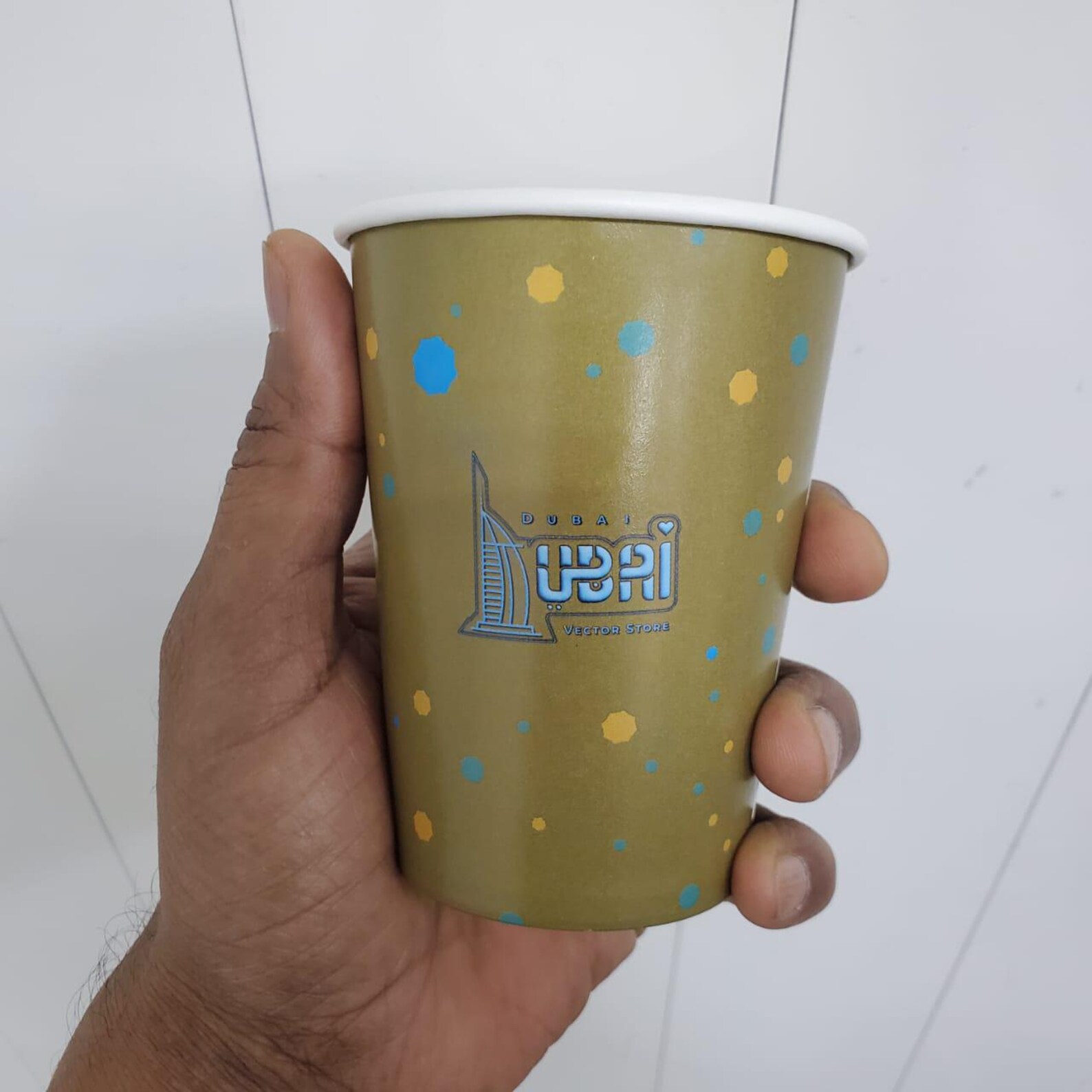 5 Sizes Paper Cup Wrapper Template, Bundle Cup Wrapper Template, Paper ...