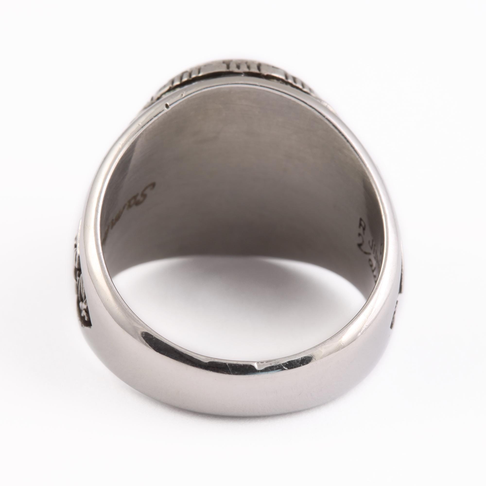 Vintage R Johns LTD Valadium Class Ring Sample Hamilton Middle 