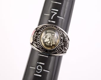Vintage R Johns LTD Valadium Class Ring Sample Hamilton Middle