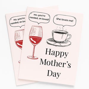 Tarjeta del Día de la Madre, el mejor regalo para mamá, regalo único, regalo para mamá primeriza, descarga instantánea