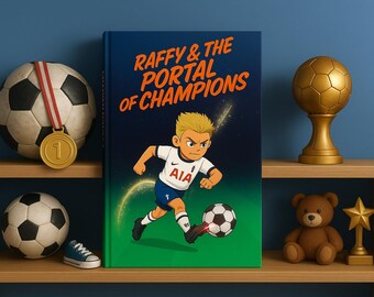 Raffy the Striker — Personalised Football Storybook (Handmade, A5) - A Confidence‑Boosting Striker Adventure for Young Football Fans