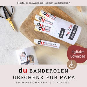 Duplo Wrappers Dad DIY Gift – PDF Download – Father&#39;s Day Gift Last Minute – You are Chocolate Sayings – Duplo Packaging Crafts