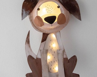 Dog lantern craft template – DIY PDF download – St. Martin lantern for children – Make a lantern with a paper plate – Autumn craft idea – Dog decoration