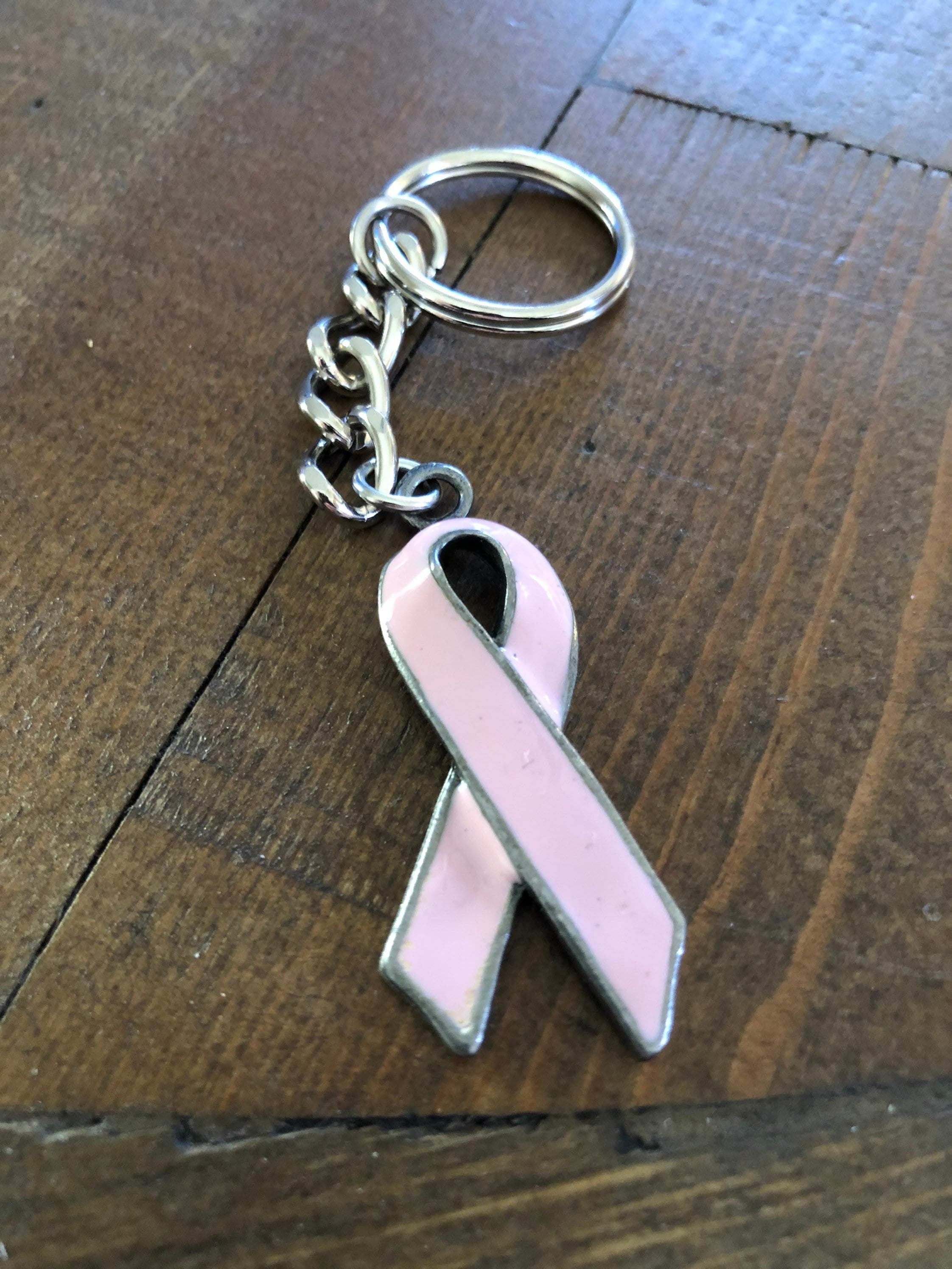 Breast Cancer Awareness Month – Fight Like A Girl Resin & Cricut Keychain