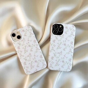 Pink Floral Case For iPhone