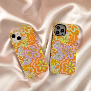 Case Retro Fashion Floral Phone Case for New iPhone
