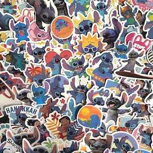 Lilo & Stitch Sticker Pack | Kawaii Inspired Vinyl Decals