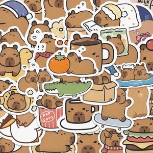 Capybara Aufkleber