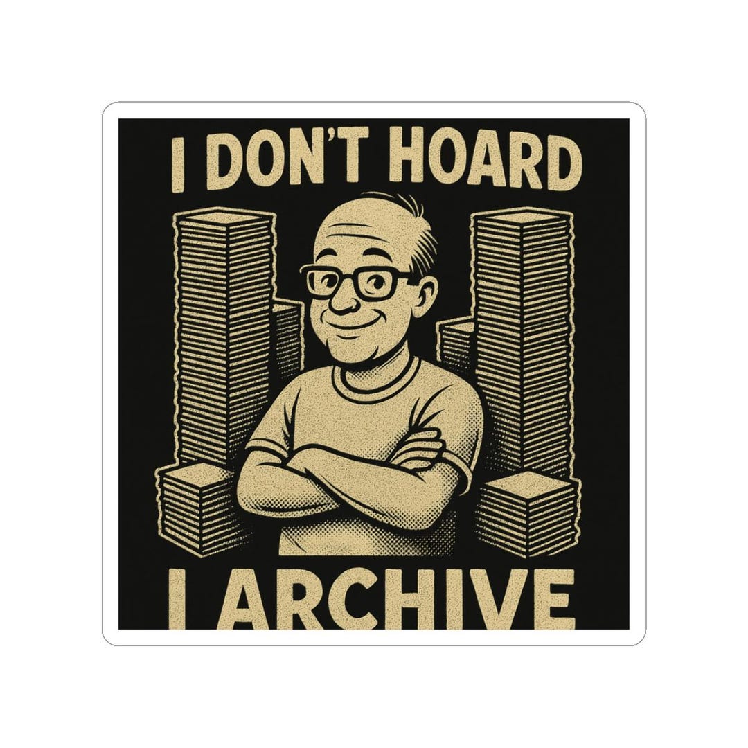 Vintage Humor Kiss-cut Stickers, Office Decor, Funny Gifts, Laptop ...